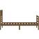 vidaXL Bed Frame 21cm Sängram 90x190cm