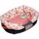Touchdog Red and Pink and White Bed Large