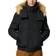 Andrew Marc Umbra Faux Fur Trim Hooded 28" Bomber Puffer Jacket