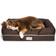 PetFusion Ultimate Pet Bed in Solid Memory Foam Large