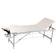 vidaXL Vikbart massagebord med 3 zoner 110092