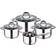 Renberg Alexander Cookware Set with lid 7 Parts