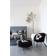 Byon Fluffy Coussin de Décoration Complet Beige, Noir (50x50cm)