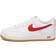 NIKE Air Force 1 Low Retro - White/University Red/Gum Yellow