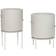 Hübsch Pot with Legs 2pcs Krukke