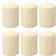 Stonebriar Collection Unscented Pillar Candle 4.7" 6pcs
