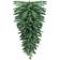 Northlight 60" Green Pine Christmas Teardrop Swag Artificial Plant