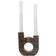 House Nordic Marble Lysestage 15cm