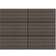 vidaXL Piastrelle Per Decking WPC 6 Pz 60x30 Cm 1,08 M Marrone Scuro