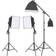 vidaXL Lighting Set for Photo Studio with Stand