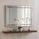 Yearn Mirrors Abbate Venetian Bevelled Accent Silver Wall Mirror 66.4x91.4cm