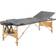 vidaXL Vikbart massagebord med 3 zoner 110092