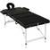 vidaXL Massagetafel met 3 zones 186x68 cm aluminium frame antraciet