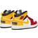 NIKE Air Jordan 1 Mid SE PS - White/Black/University Gold/Gym Red