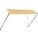 vidaXL Retractable Markis with LED