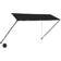 vidaXL Retractable Markis with LED
