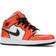 NIKE Air Jordan 1 Mid SE GS - Turf Orange/Black/White