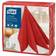 Tork Serviettes blanches Linstyle 400x400 (lot de 600) Lot de 600 Blanc