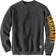 Carhartt Men's Loose Fit Crewneck Logo Sleeve Graphic Sweatshirt