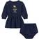 Polo Ralph Lauren Baby's Polo Bear Fleece Dress & Bloomer - Refined Navy