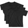 Hanes Toddler's Essential-T Short Sleeve T-shirt 3-pack - Black