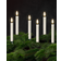 Deluxe Homeart RFJul0001 White Julgransbelysning 6 Lampor 6st
