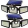 Solar Lights Outdoor 6500K Daylight 2-pack