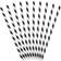 PartyDeco Cannucce Di Carta A Righe Viola Bianche 10 pcs