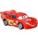 Disney Cars Disney Pixar Cars Lightning Mcqueen with Racing Wheels FLM20