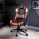 X-Rocker Agility Sport Gaming Chair - Black/Orange