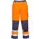 Portwest TX51 Lyon Hi-Vis Contrast Work Trousers - Orange/Navy