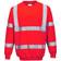 Portwest B303 Hi-Vis Sweatshirt -Red
