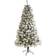 Nearly Natural Flocked West Virginia 250 LED Christmas Tree 72"