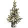 Nearly Natural Flocked Christmas Tree 24"