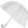 Totes Kids' Vinyl Pinch-Proof Clear Bubble Umbrella