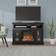 Altra Chicago Electric Fireplace TV Bench 120x80.7cm