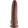 Pipedream King Cock Aidonkaltainen Dildo Kiveksillä 23 cm Musta