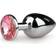 Easytoys Metal Butt Plug Sliver