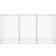 vidaXL Gabion Wall with Covers 200x100cm