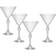 Modern House America Drinking Glass 24.5cl 4pcs