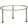 vidaXL Rustic Fire Pit Ø60cm