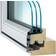 Traryd Fönster Optimum Aluminium Fast fönster 3-glasfönster 190x110cm