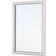 Traryd Fönster Optimum Aluminium Fast fönster 3-glasfönster 100x150cm