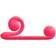 Snail Vibe Dual Vibrator Pink