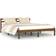 vidaXL Bed Frame Solid Pine 21cm Sängram 160x200cm