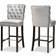 Baxton Studio Daphne Bar Stool 115.1cm 2pcs