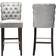 Baxton Studio Daphne Bar Stool 115.1cm 2pcs