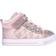 Skechers Kid's Twinkle Toes High Top Sneaker - Pink