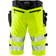 Fristads 2509 Craftsman Stretch Shorts - Hi-Vis Yellow/Black