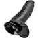 Pipedream King Cock Aidonkaltainen Dildo Kiveksillä 30 cm Musta